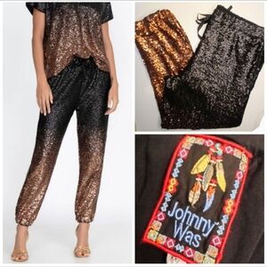 NWT Johnny Was Sequined Pants (ONLY). Size XL